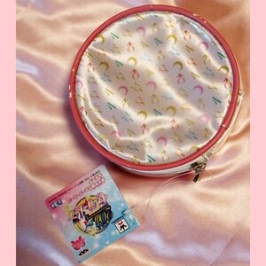 Sailor Moon 20th Anniversary Inner Senshi Symbols Round Pouch (deterioration)